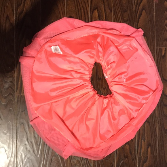 H&M pink sparkly skirt size 8-9 kids 2 layered - Picture 4 of 8